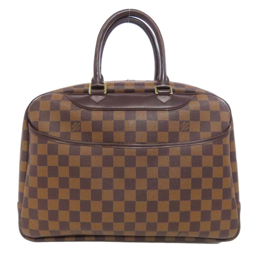 LOUIS VUITTON Brown Damier Canvas Deauville Tote Bag - Picture 11 of 11
